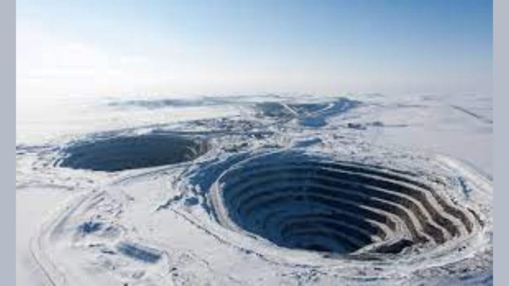 Daivik Diamond mine operated by Rio Tinto in Canada