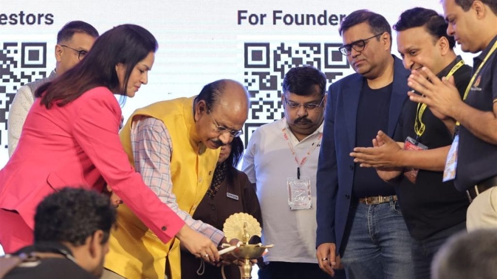 Bharat Startup Summit Lamp Lighting