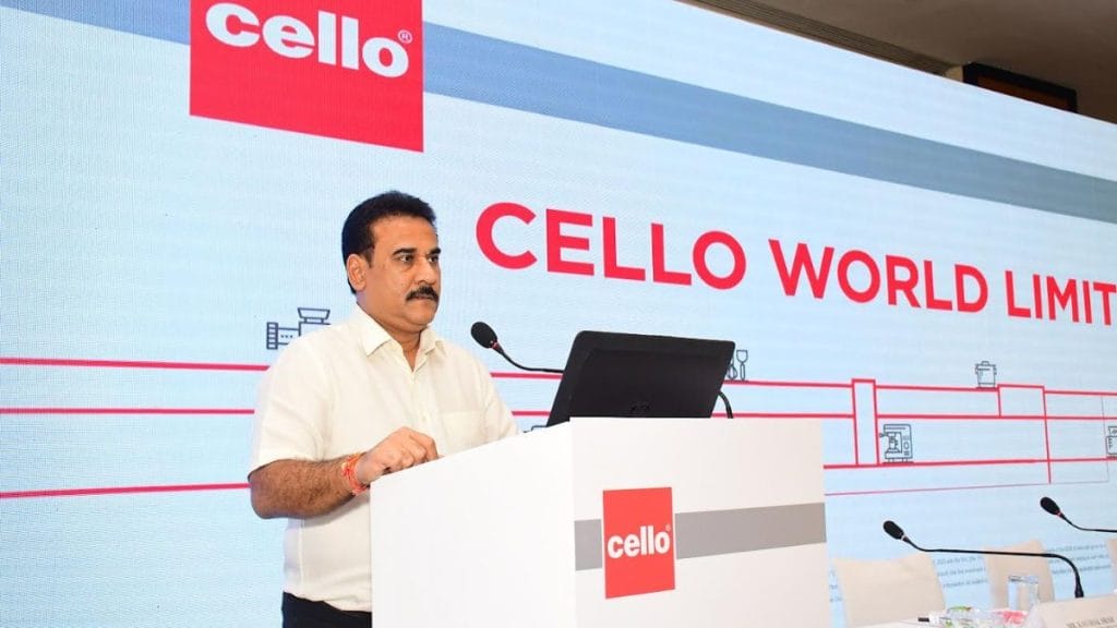 Cello World Limited’s IPO to open on october 30, at ₹617 to ₹648 per equity share