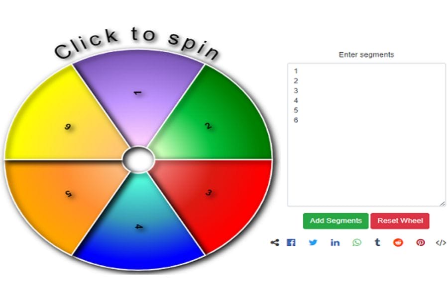 Yes or No spin wheel • Random Spin Wheel