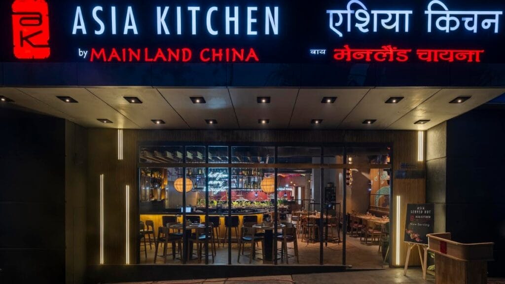 Interior designer Misbah Kapadia designs the Asia Kitchen by Mainland China