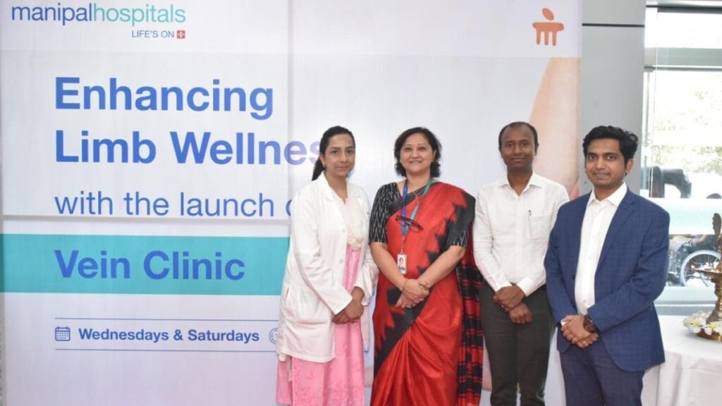 Manipal Hospital commenced specialised clinic for treating the often-Neglected condition of veins