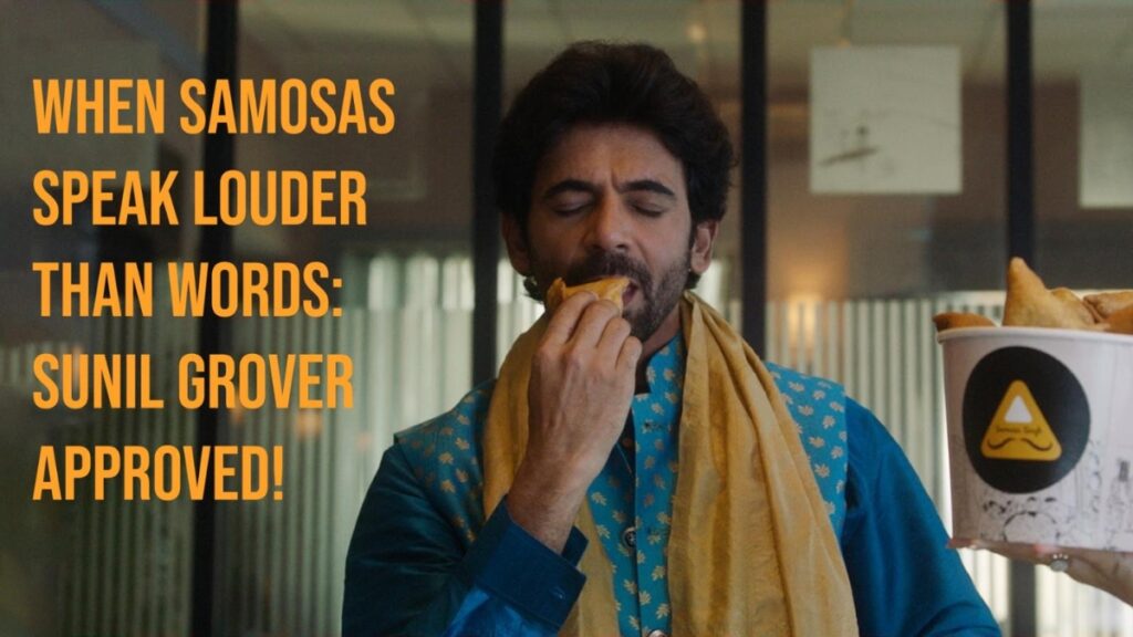 Samosa Singh launches its first Ad film with Sunil Grover