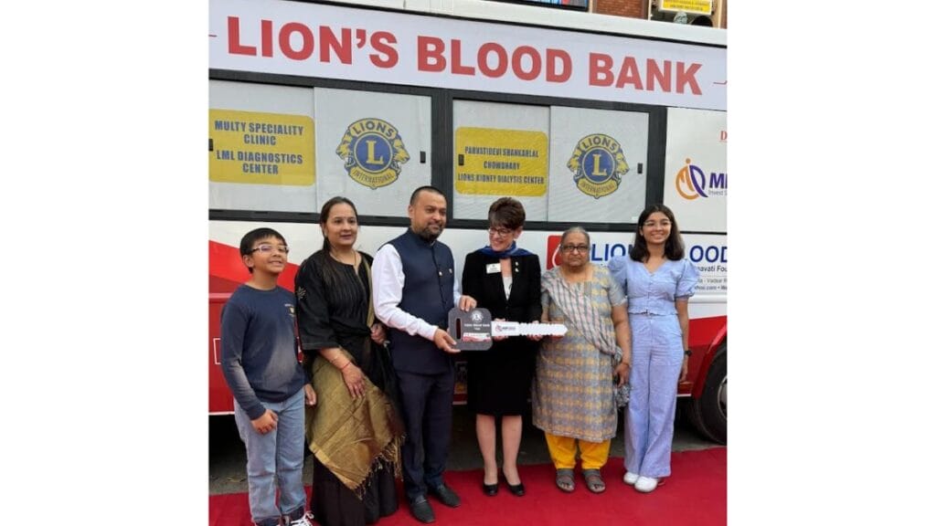 MP Financial Services donates medical van to Lions Blood Bank