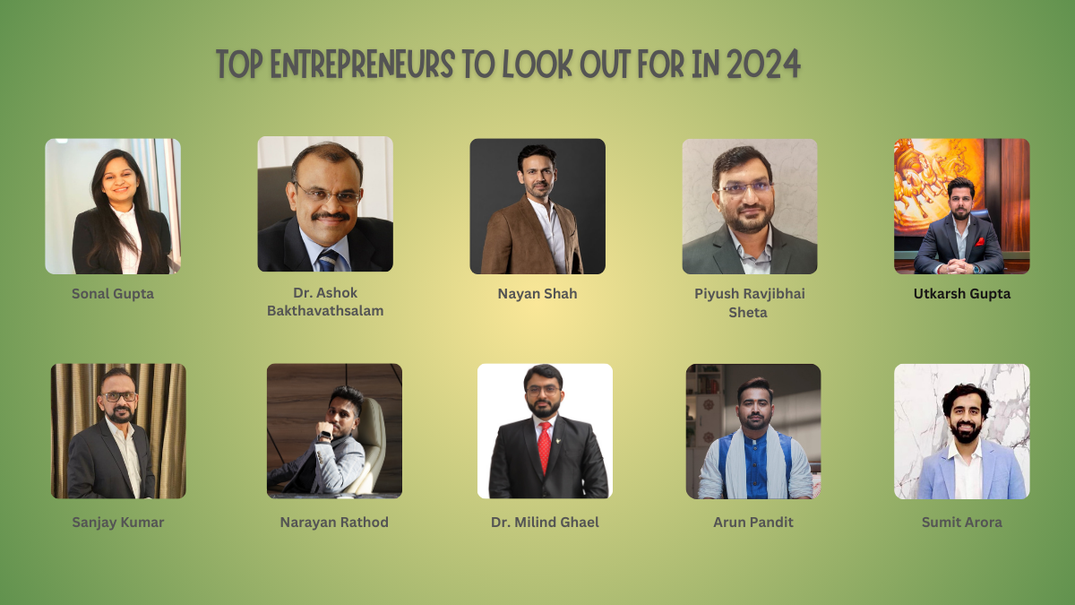 Top Entrepreneurs to Look Out for in 2024 Hello Entrepreneurs