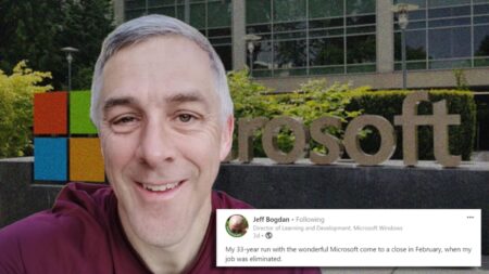 Microsoft L&D Director's Jeff Bogdan quits