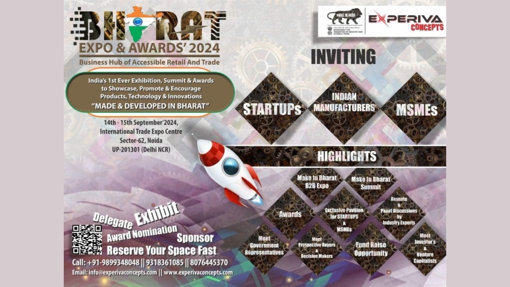 B.H.A.R.A.T. Expo & Awards 2024: Empowering Indian Innovation through the Make in India Initiative