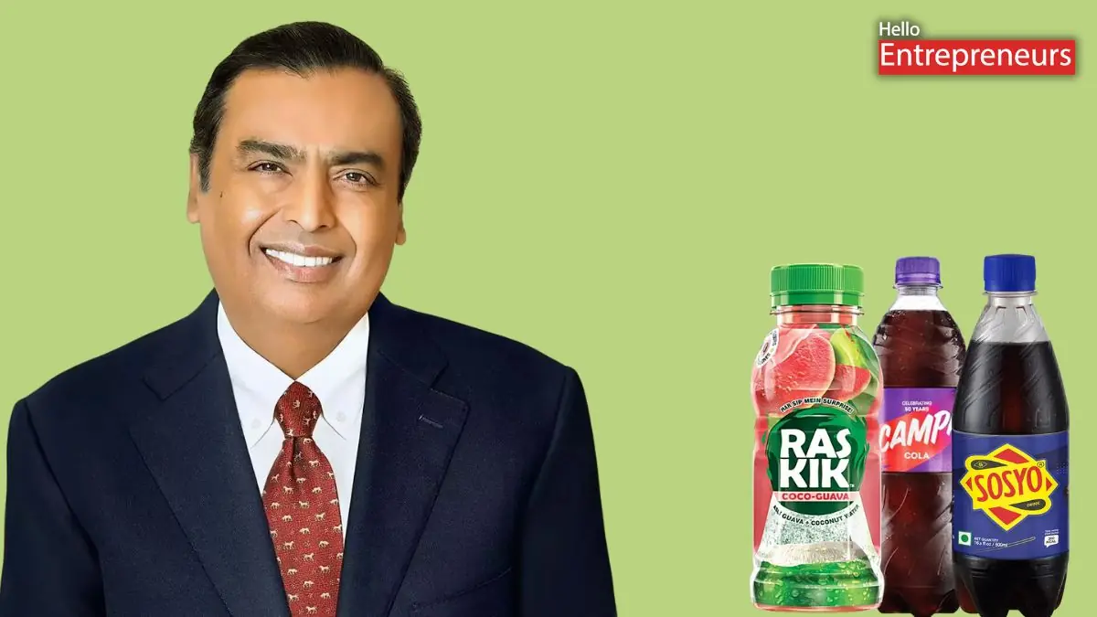 Reliance’s aggressive push with Campa Cola and Sosyo is triggering a price war that’s forcing rivals to rethink their strategy-Hello Entrepreneurs