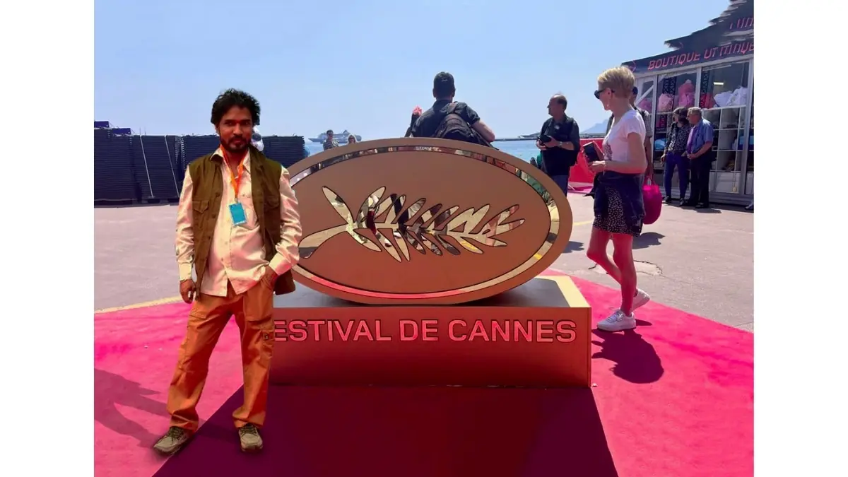Karmayogi Abasaheb Glows at Cannes, Altaf Dadasaheb Sheikh Receives International Acclaim