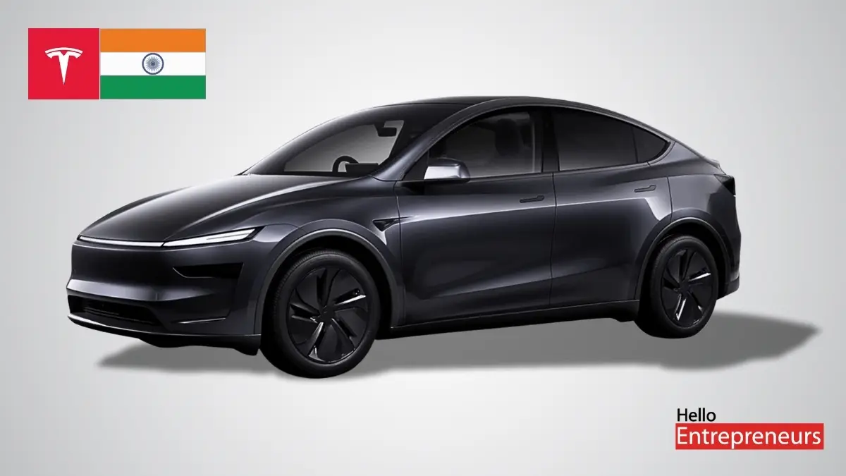 Tesla’s first showroom in India opens in Mumbai’s BKC with Model Y on display - Hello Entrepreneurs