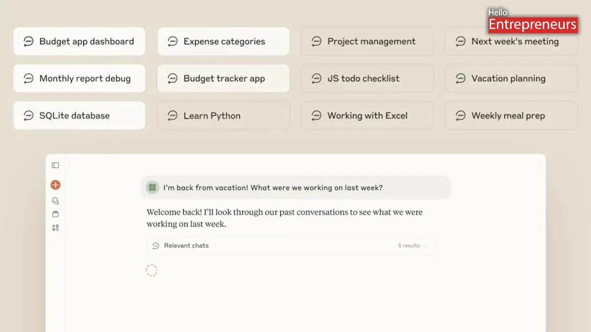 Anthropic adds memory to Claude Chatbot for personalized AI chats