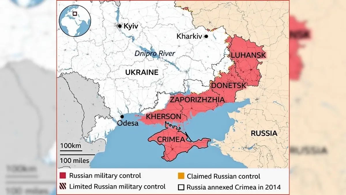 Map - Russia - Ukraine - War - Hello Entrepreneurs