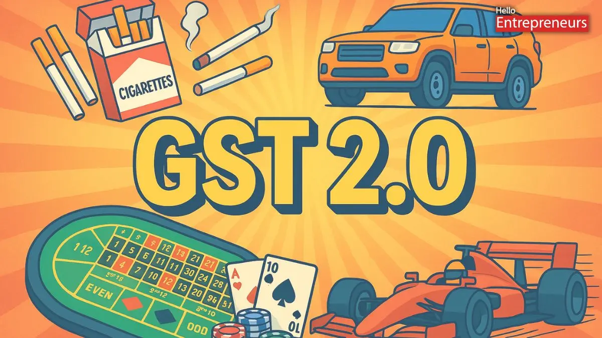 GST 2.0: Sin Goods taxed at 40%
