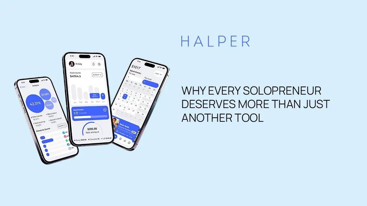 Halper: Why Every Solopreneur Deserves More Than Just Another Tool - Hello Entrepreneurs