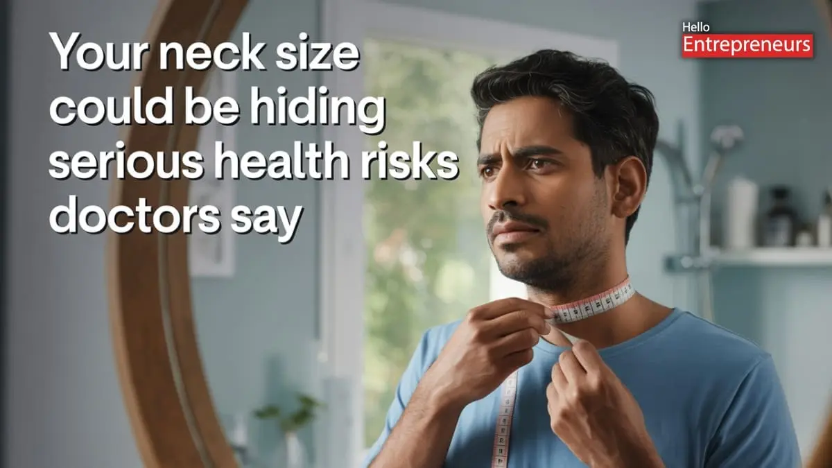Your neck size could be hiding serious health risks doctors say