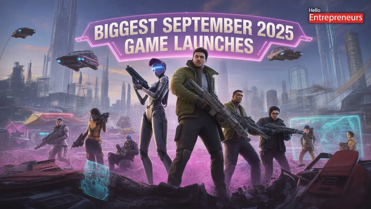 September 2025 game launches