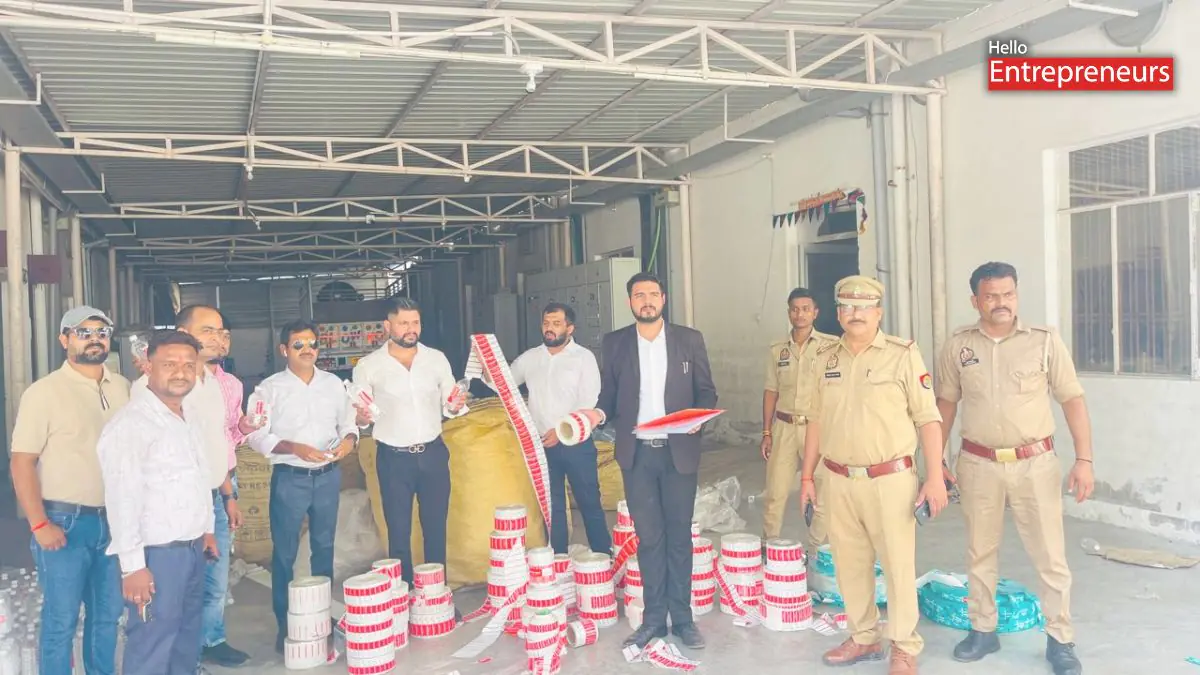 Fake CLEAR water unit raided in UP