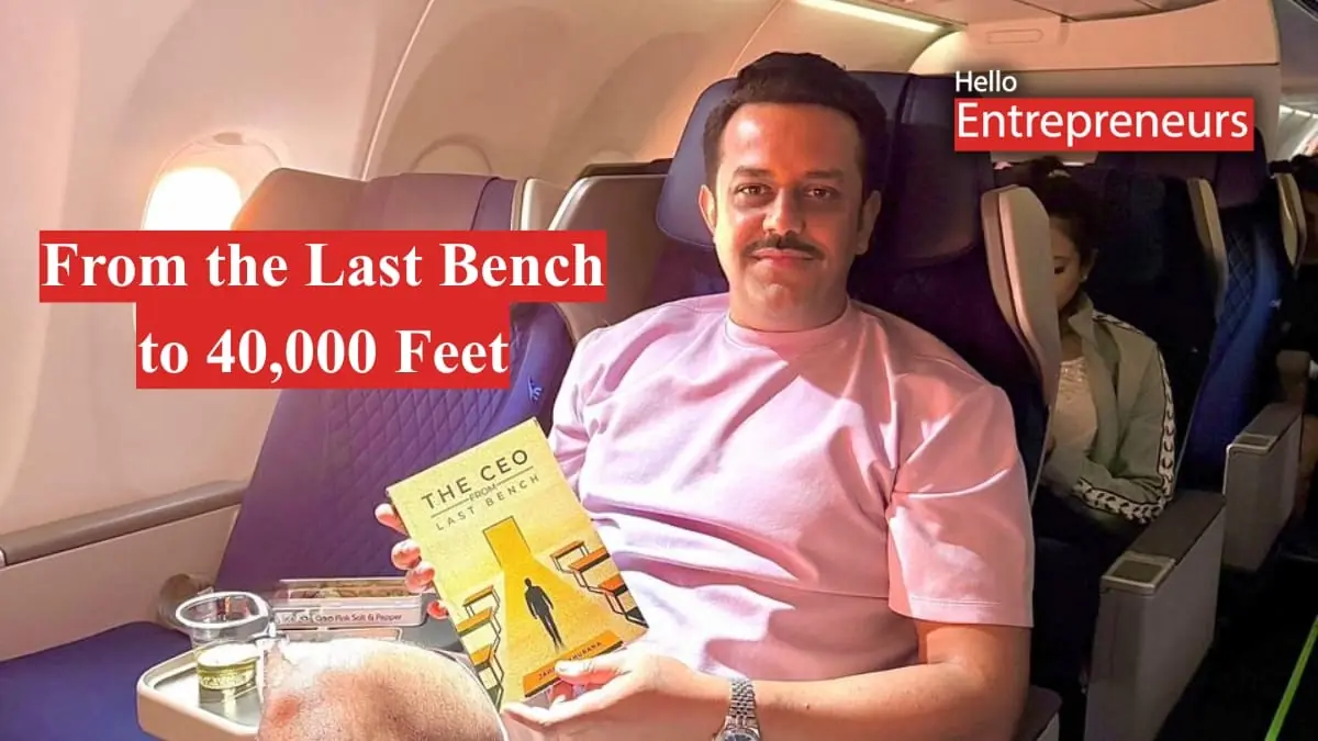 From the Last Bench to 40,000 Feet: Jahaan Khurana Unveils His First Book “The CEO from Last Bench” in the Sky