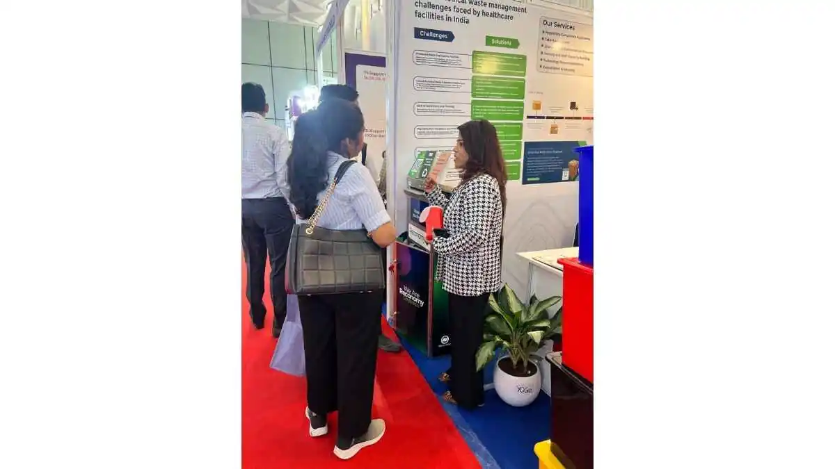 RLG Systems India leads sustainability efforts at IRACON 2025 with advanced biomedical waste management technologies.-TBT