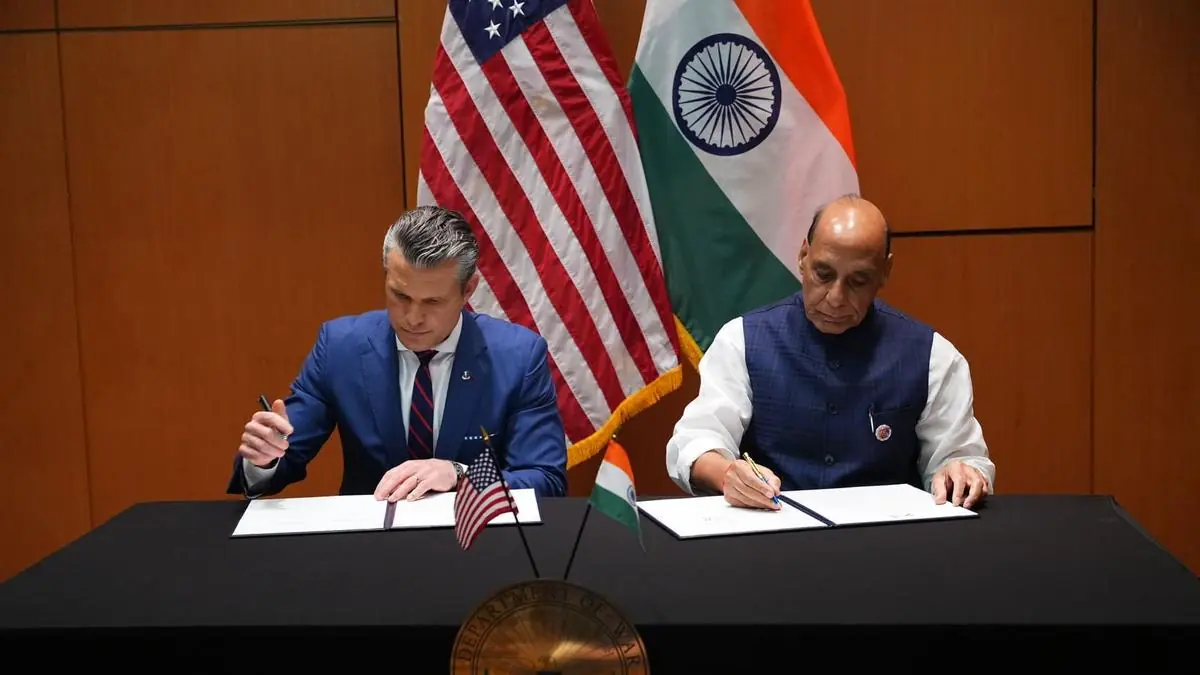 Rajnath Singh - Pete Hegseth - US-India - Hello Entrepreneurs