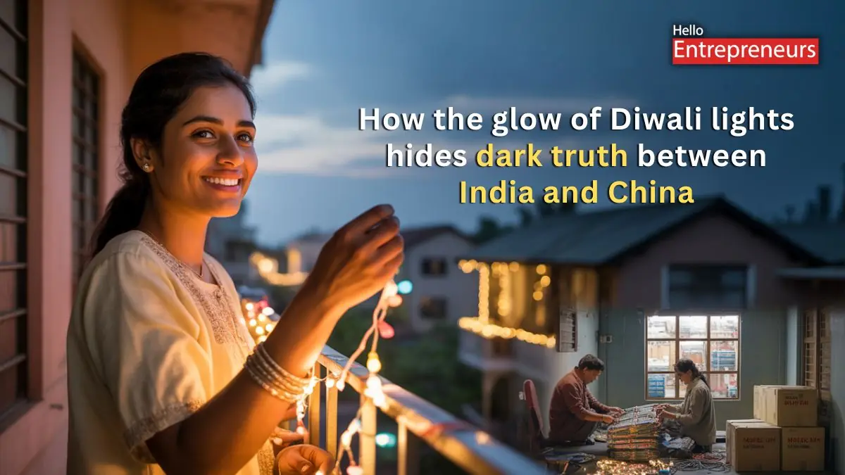 How the glow of Diwali Lights hides India’s manufacturing struggle