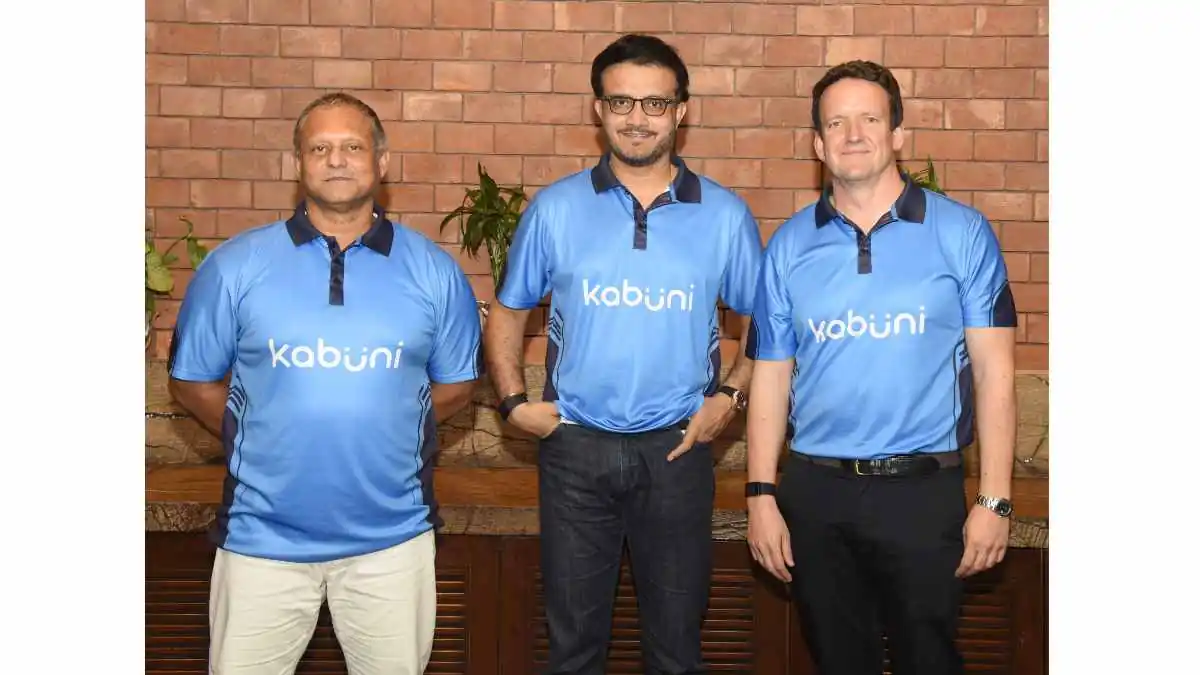 Kabuni AI sports tech platform launches in India, with Sourav Ganguly as Global Brand Ambassador.