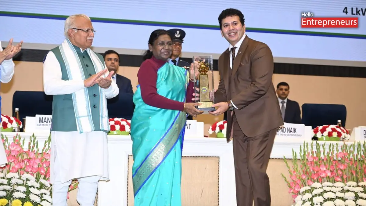 Greenman Viral Desai Wins National Energy Award Again