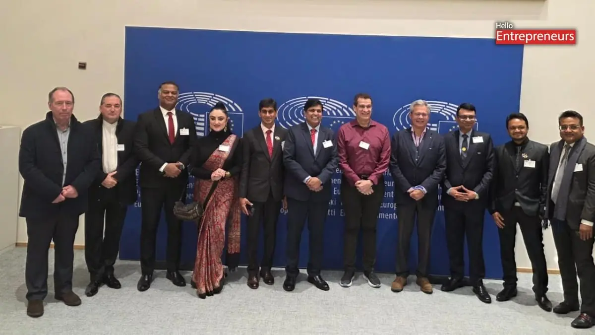 Ankit Jain as Honorary Trade Commissioner IETO Participates in 7th Global Discussion Series in Brussels
