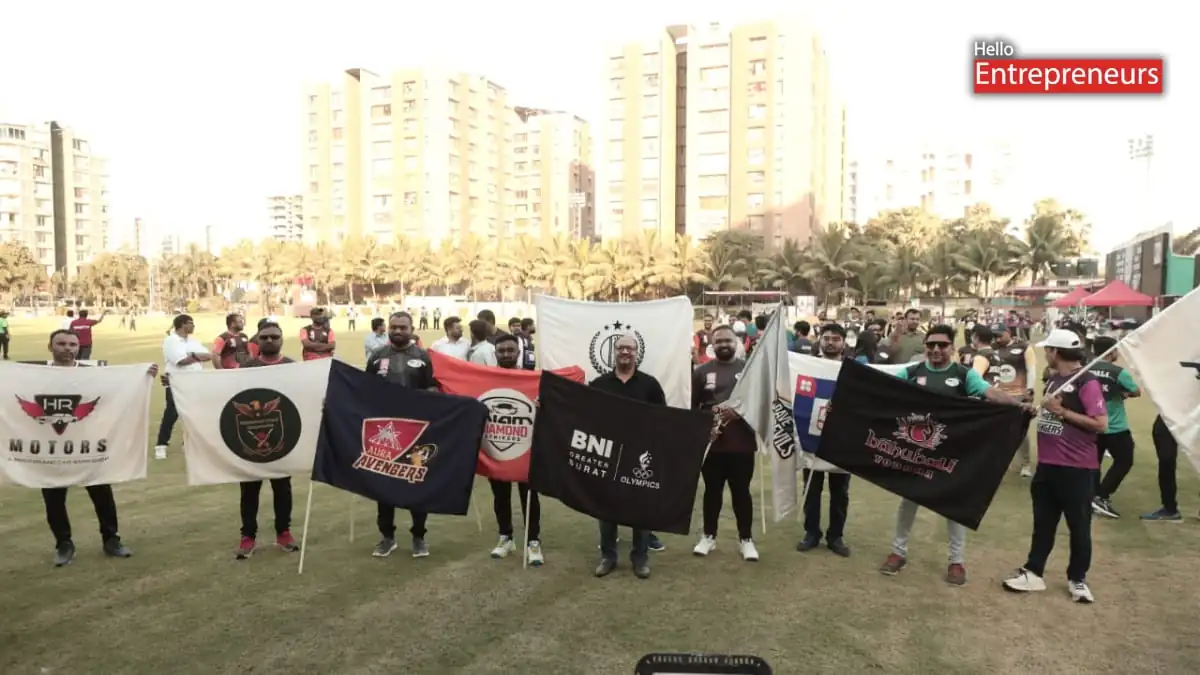 BNI Greater Surat brings sports and social cause together in Surat