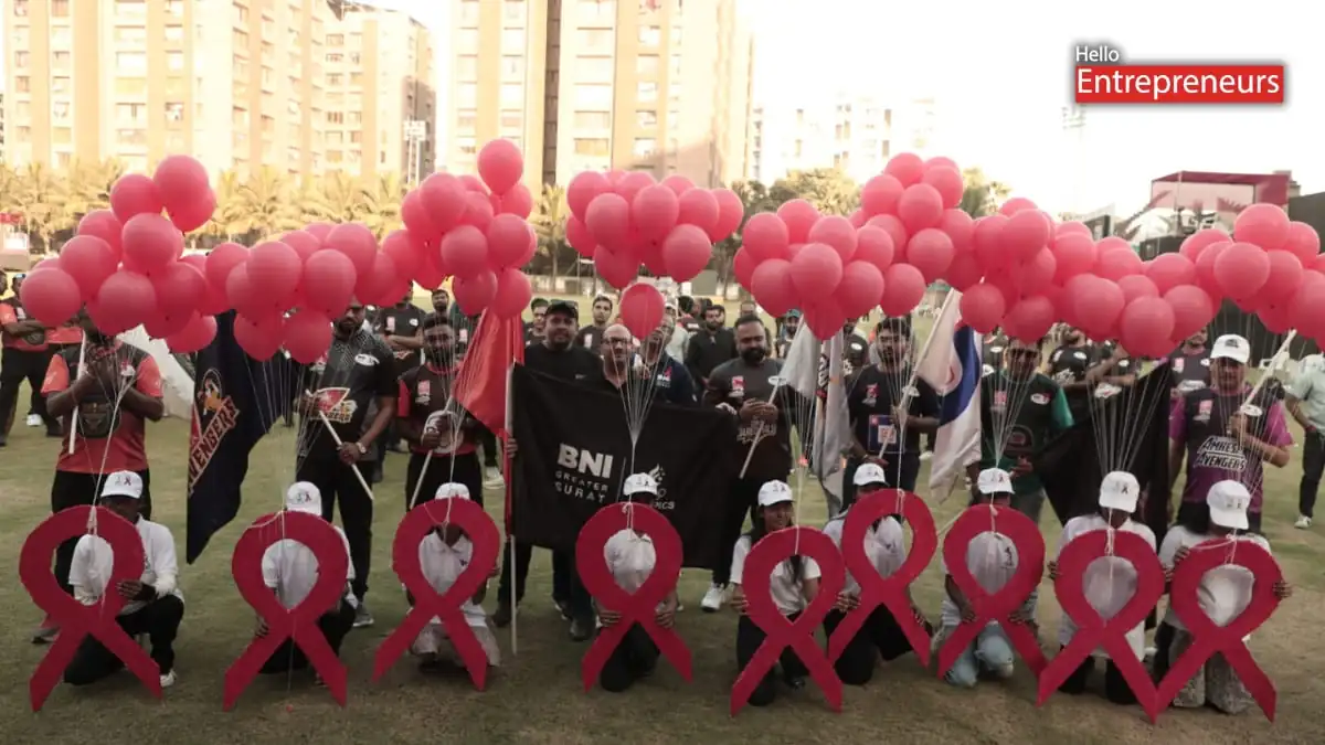 BNI Greater Surat brings sports and social cause together in Surat