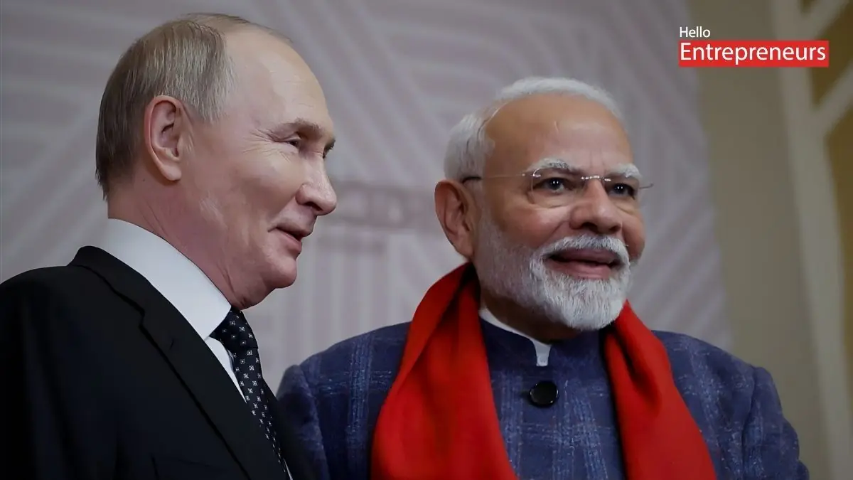 PM Modi Meets Putin In Delhi To Discuss Oil, Defence Deals And Trump’s Tariffs Amid 2025 Global Tension - Hello Entrepreneurs