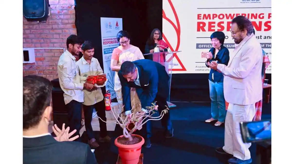 MICA campus hosts dialogue on responsible AI ahead of India AI Impact Summit.-HE