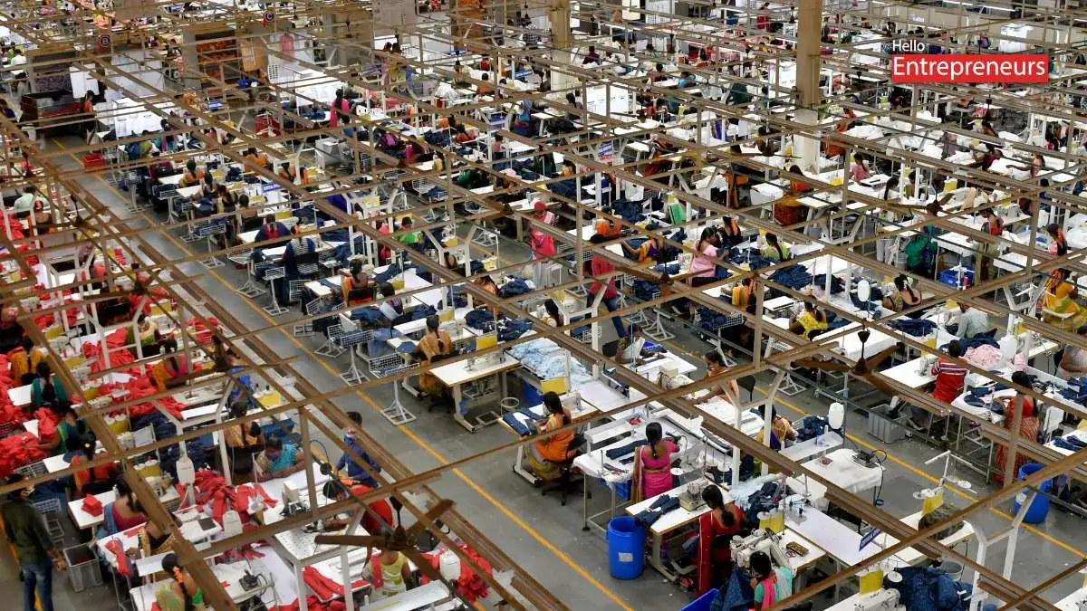 The Indian Factories are busy as the world customers make more orders