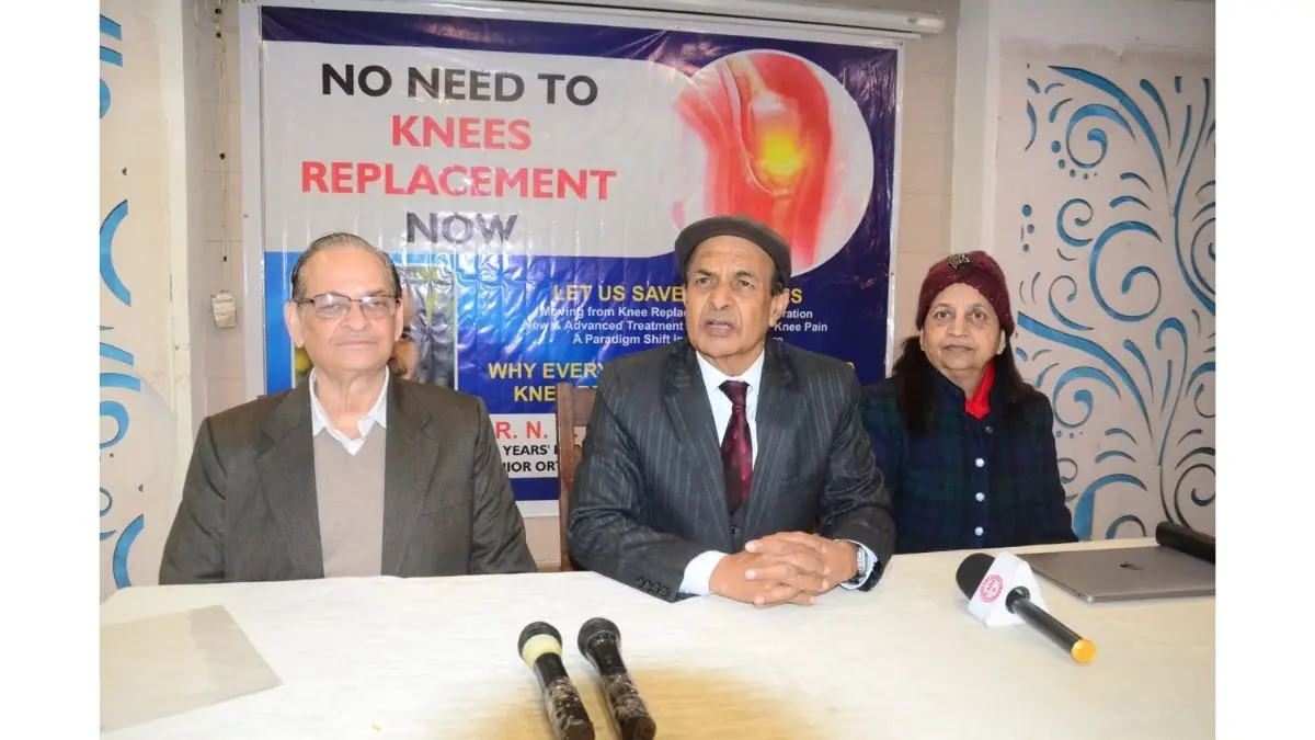 New Path to Pain Relief for Patients: Not Every Patient Needs Knee Replacement - Dr. N.K. Agarwal-HE