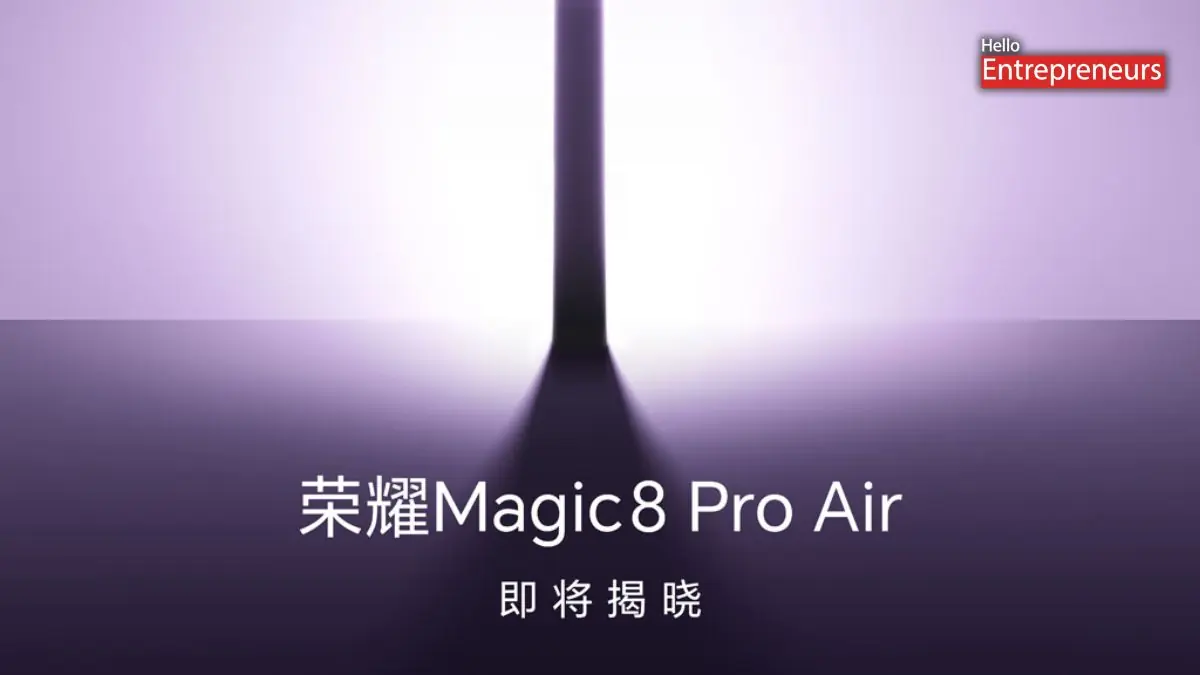 Ultra-thin Honor Magic 8 Pro Air makes first appearance in teaser
