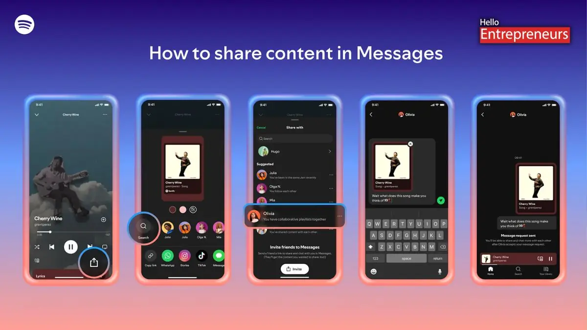 Spotify levels up social features with group messaging rollout