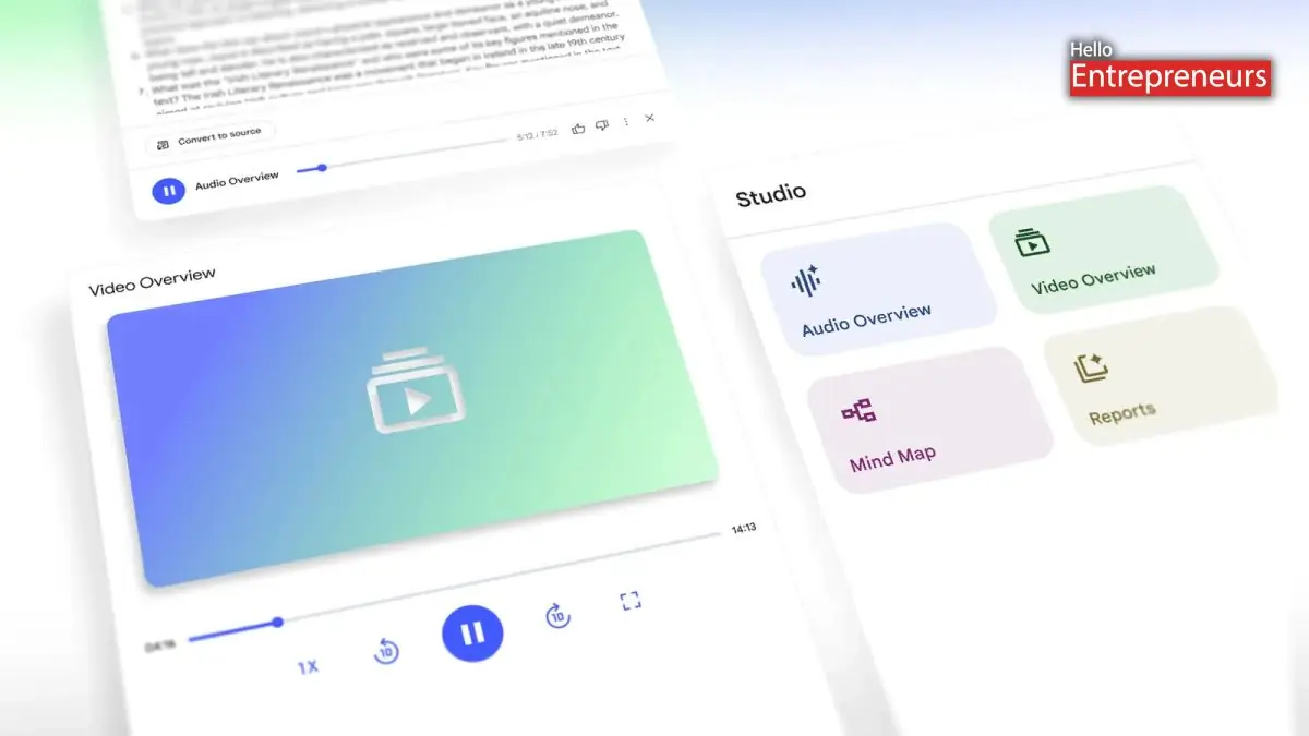 Google turns notes into videos: NotebookLM adds Video Overview feature