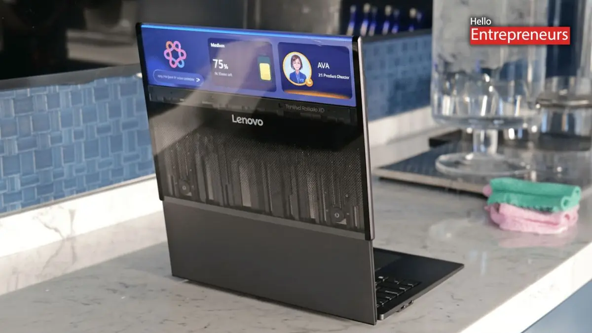 Lenovo ThinkPad Rollable XD laptop debuts with other concept tech at CES 2026 Lenovo ThinkPad Rollable XD