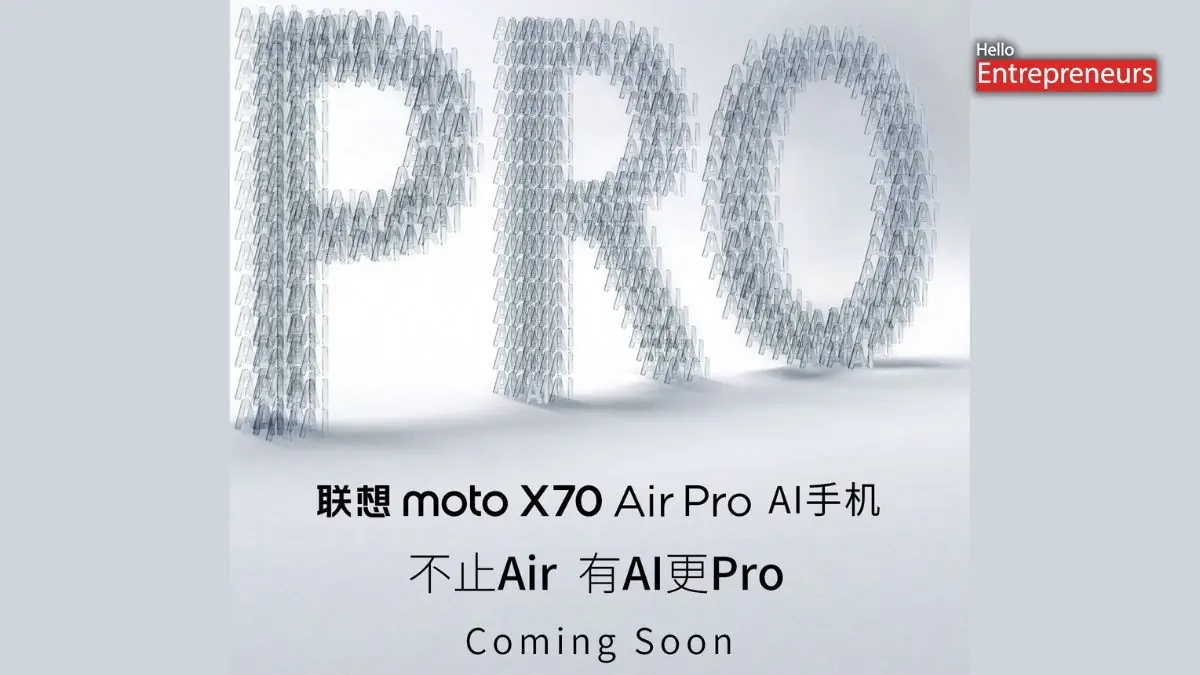 Motorola prepares for Moto X70 Air Pro debut in China
