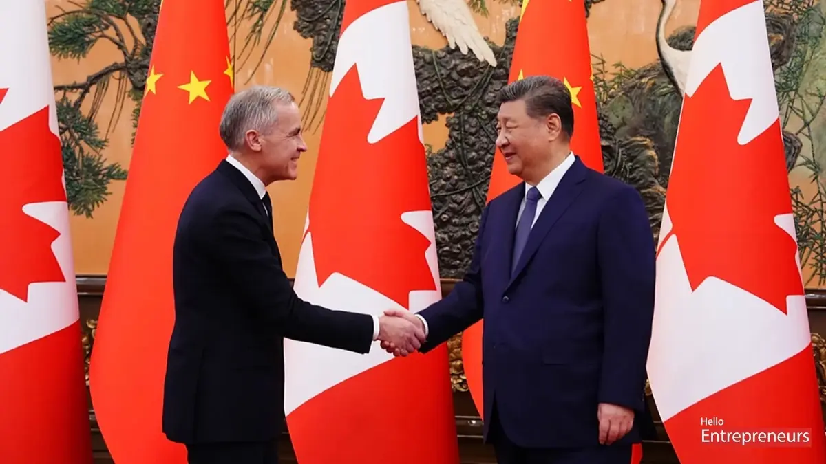 Mark Carney Meets Xi Jinping as Canada Tests a New Global Lane in 2026 - Hello Entrepreneurs