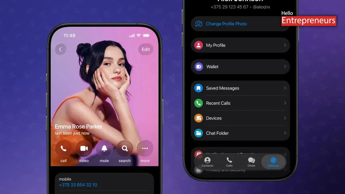 Telegram Android app revamped with modern ‘Liquid Glass’ UI