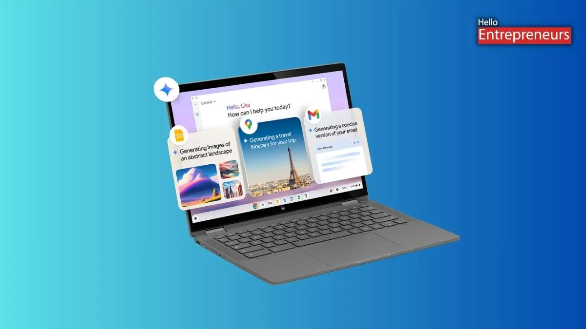 Chromebook Plus levels up with built-in Gemini AI in Chrome