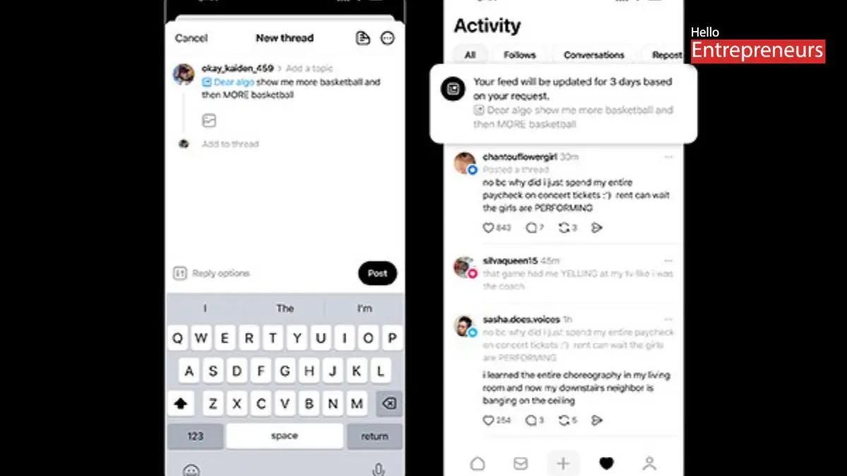 Threads bets on AI with ‘Dear Algo’ to redefine social discovery