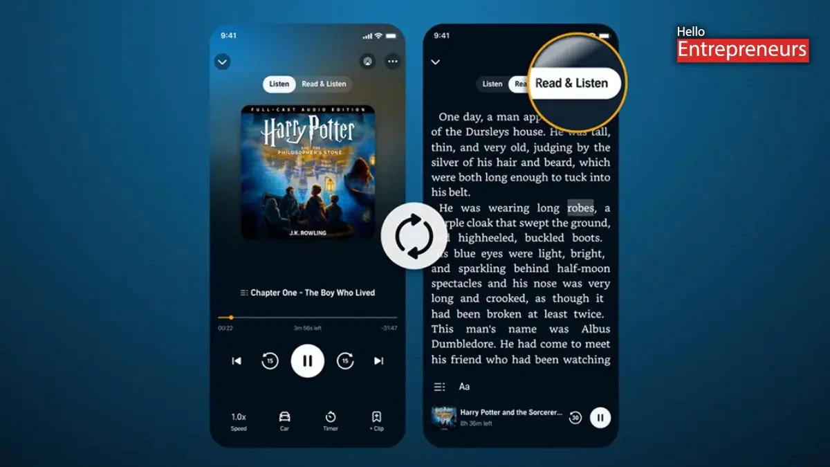 Audible rolls out ‘Read & Listen’ mode stories now in sync