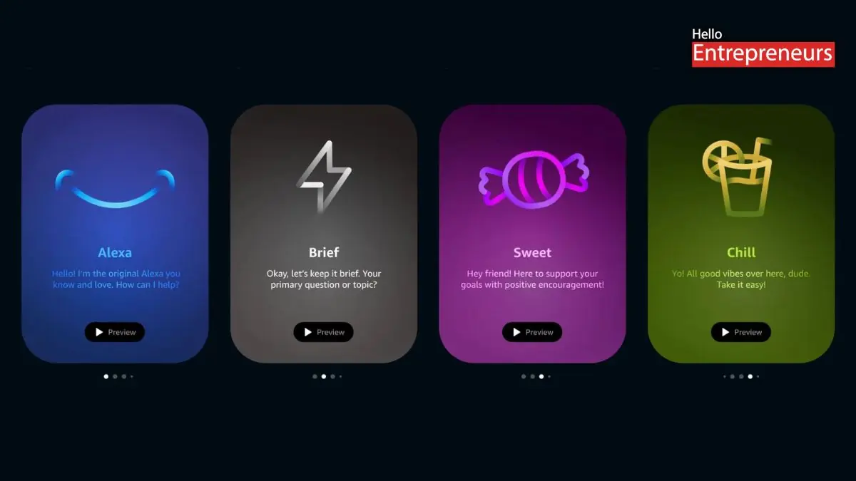 Amazon introduces personality switching in AI-powered Alexa+