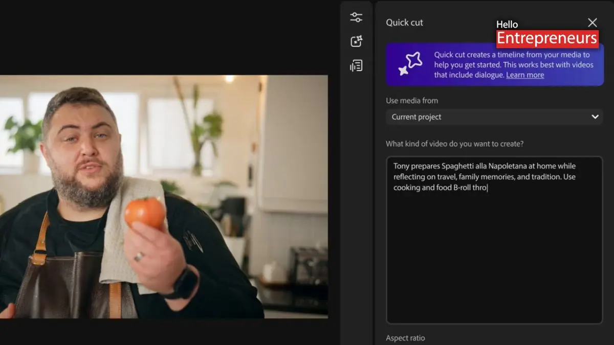 Adobe launches Quick Cut tool to simplify editing in Firefly