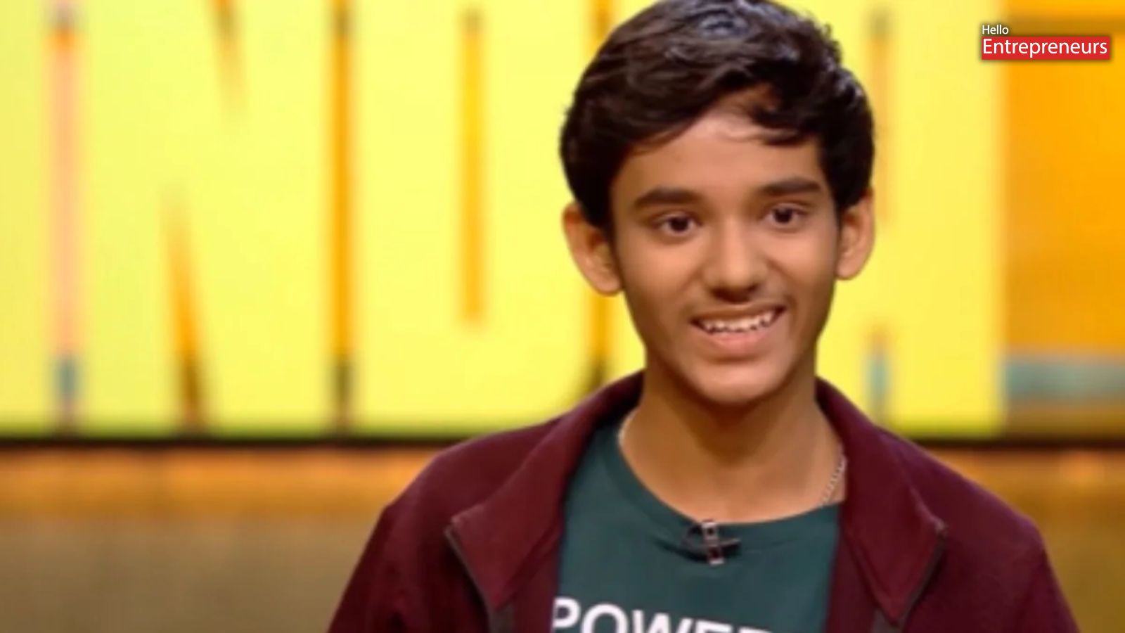 Teen Founder Presents AI Startup on Shark Tank India