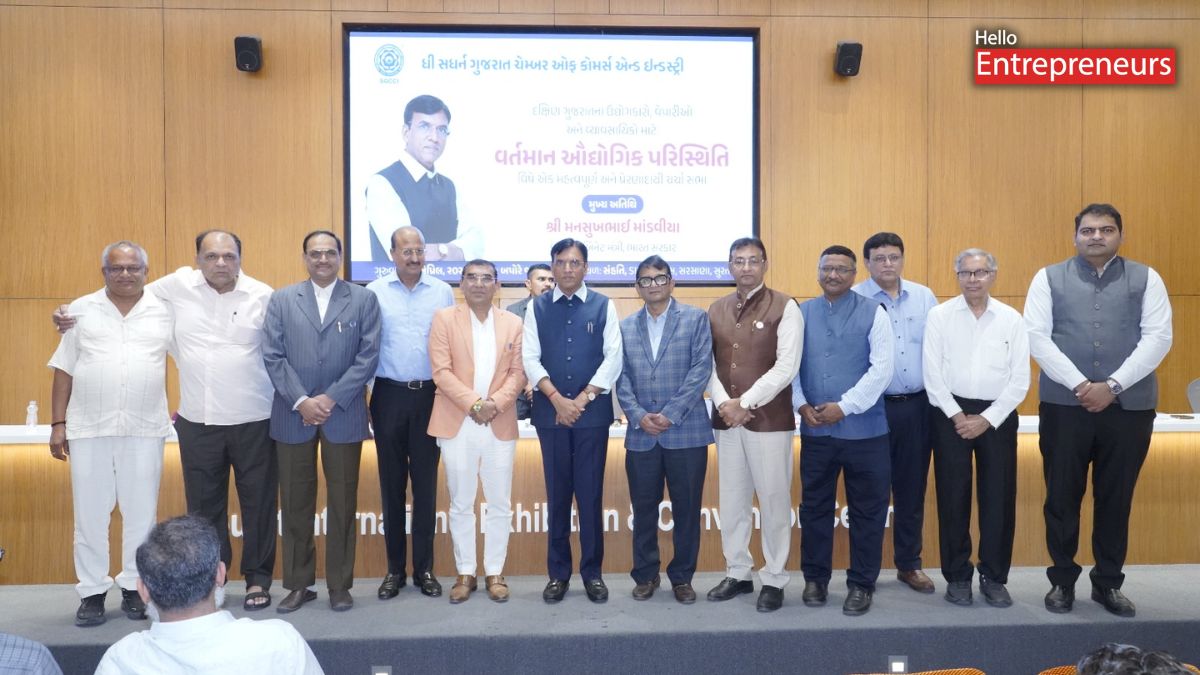 Mandaviya Assures Industry Support at SGCCI Meet in Surat