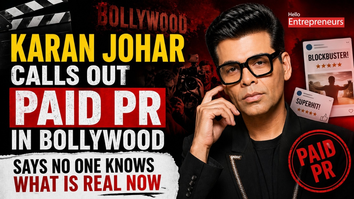 Karan Johar Calls Out Paid PR in Bollywood Says No One Knows What Is Real Now