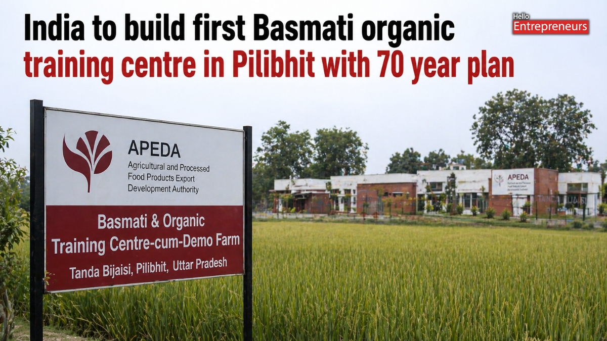 India to build first Basmati organic training centre in Pilibhit with 70 year plan